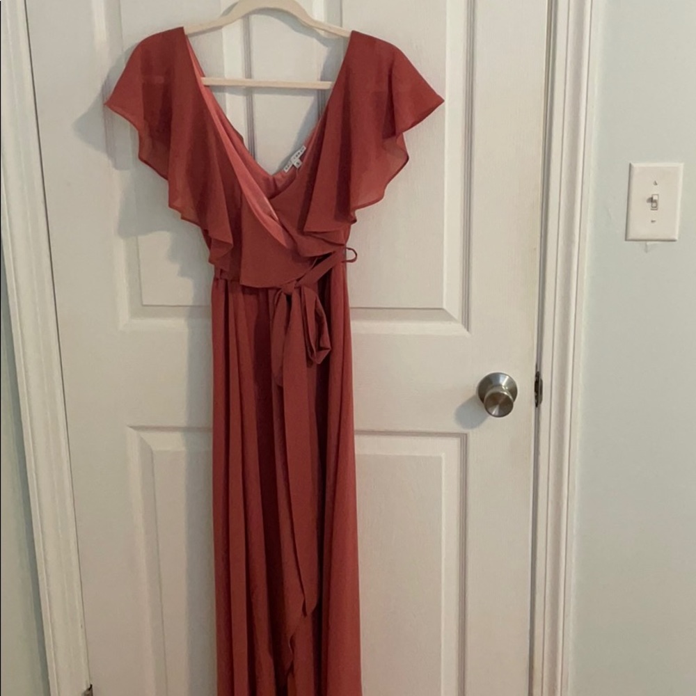 Batic Born new with tags. High low coral dress
